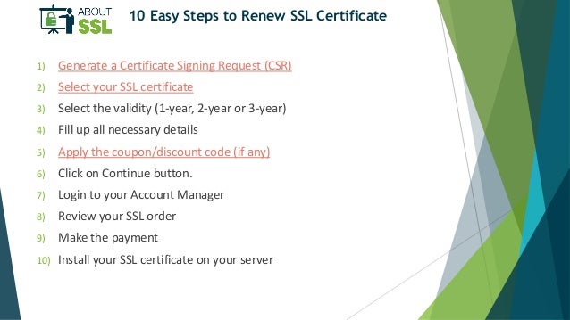 What is the Process of SSL Certificate Renewal?