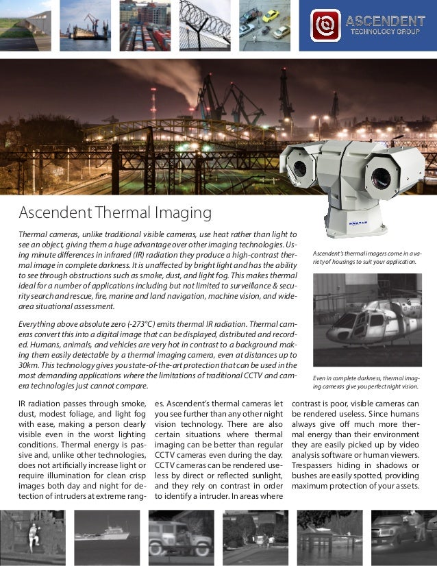 What is Thermal Imaging? Thermal Infrared Applications Thermal Night