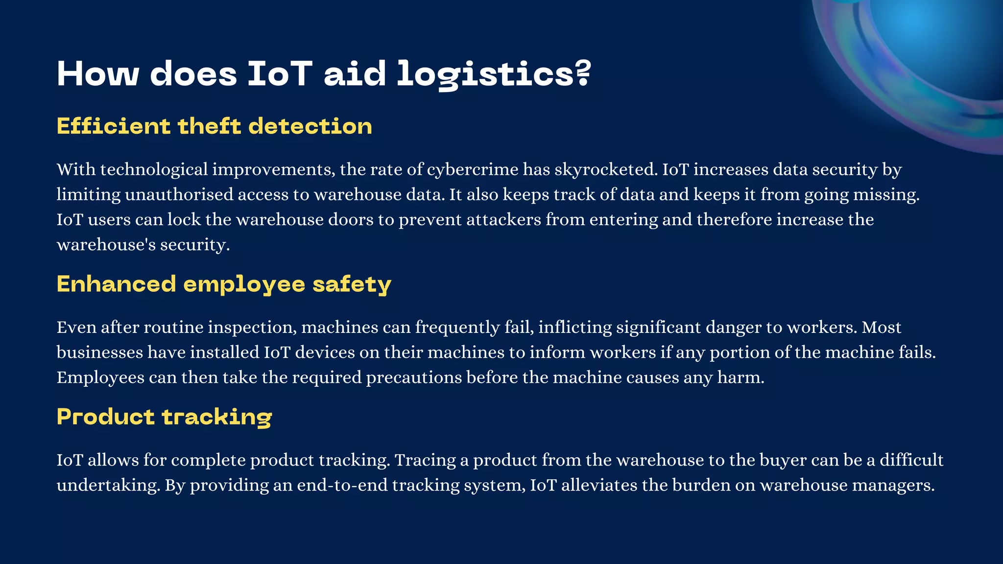 What Is the Role of IoT in Logistics and Transportation.pdf