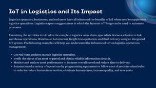 What Is the Role of IoT in Logistics and Transportation.pdf