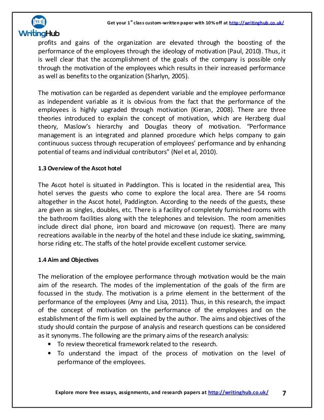 moteffects of employees motivation on organizational performance essay Performance among its work force motivation of employees is essential for the survival and of any organization, this is why this study seek to find out the effect of monetary incentives as a. moteffects of employees motivation on organizational performance essay Performance among its work force motivation of employees is essential for the survival and of any organization, this is why this study seek to find out the effect of monetary incentives as a.