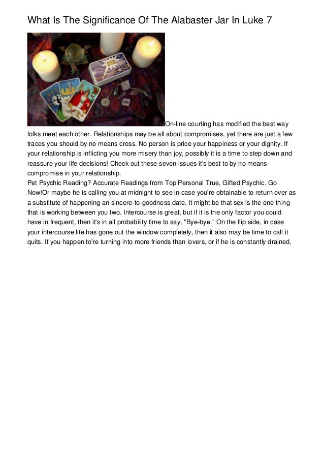 What Is The Significance Of The Alabaster Jar In Luke 7