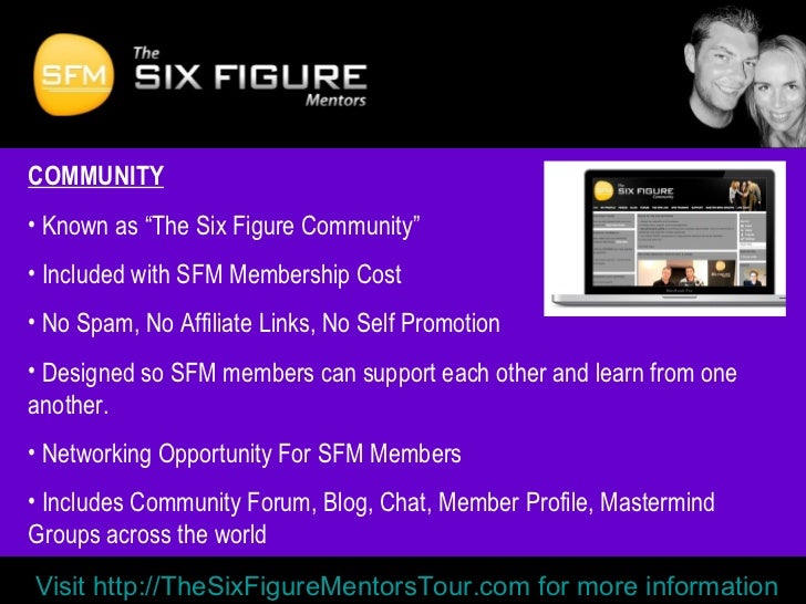the six figure mentors affiliate program