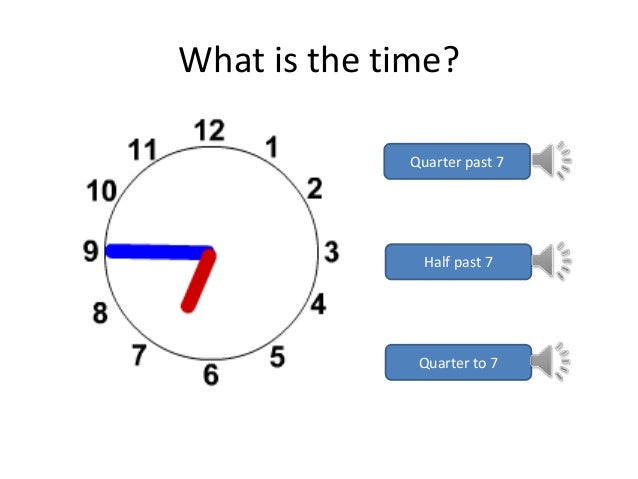 What is the time