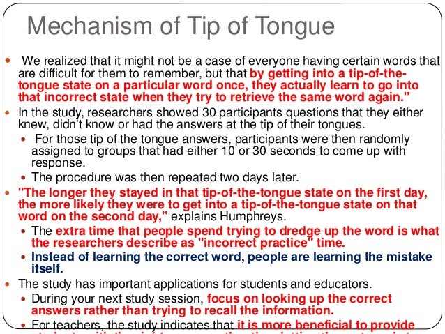 Speech Error And Tip Of The Tongue Diary For Mobile Devices – ROIQZ