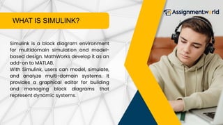 What is the Use of the Simulink Function in Matlab Assignment.pptx