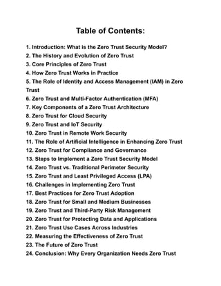 What is the Zero Trust Security Model, How Does It Work, and Why Is It ...