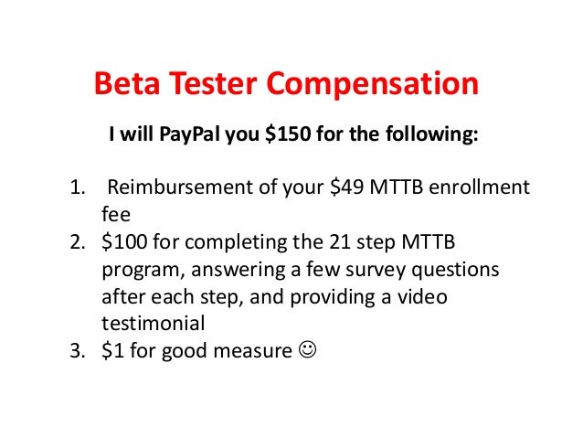 What is this beta testing thing all is explained here 