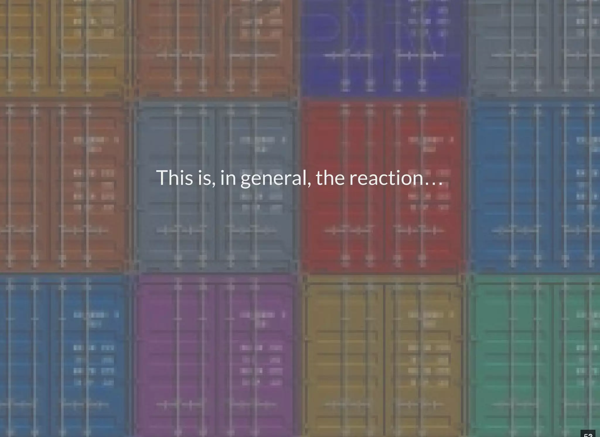 This is, in general, the reaction…
 