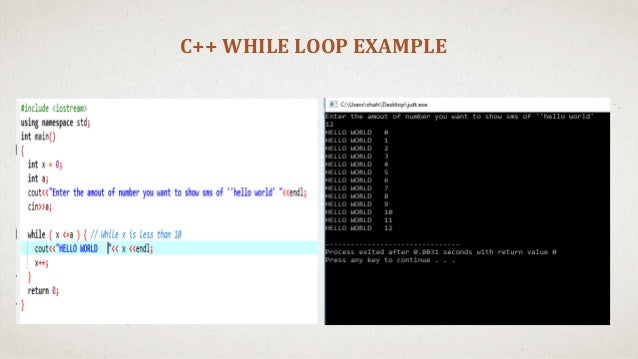 What is to loop in c++