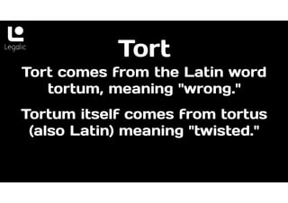 What is Tort   Definition By Salmond & Winfield  Essentials of tort  Law of tort  Legalic.pdf