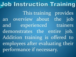 What is training And its Types | PPTX