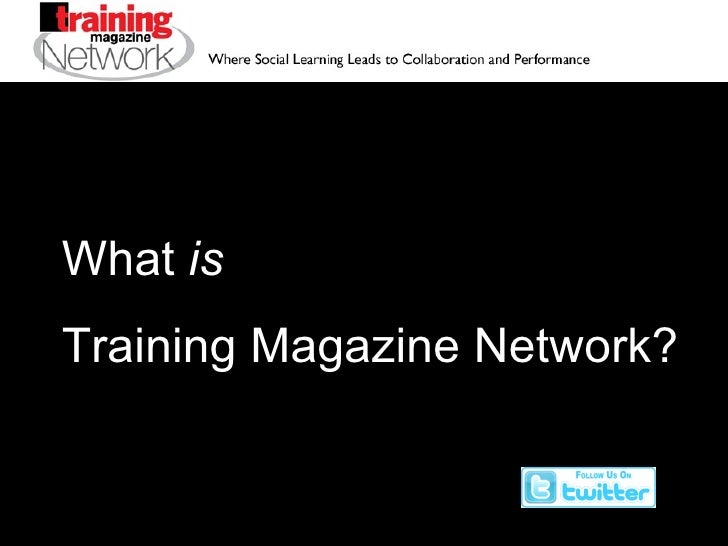Training Magazine Network Free – ITVEYB