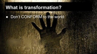 What is true worship?