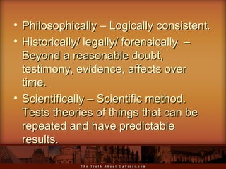 What is truth | PPT