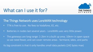 A quick introduction to The Things Network | PDF