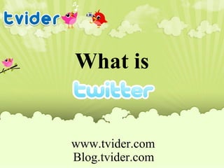 What is www.tvider.com Blog.tvider.com 