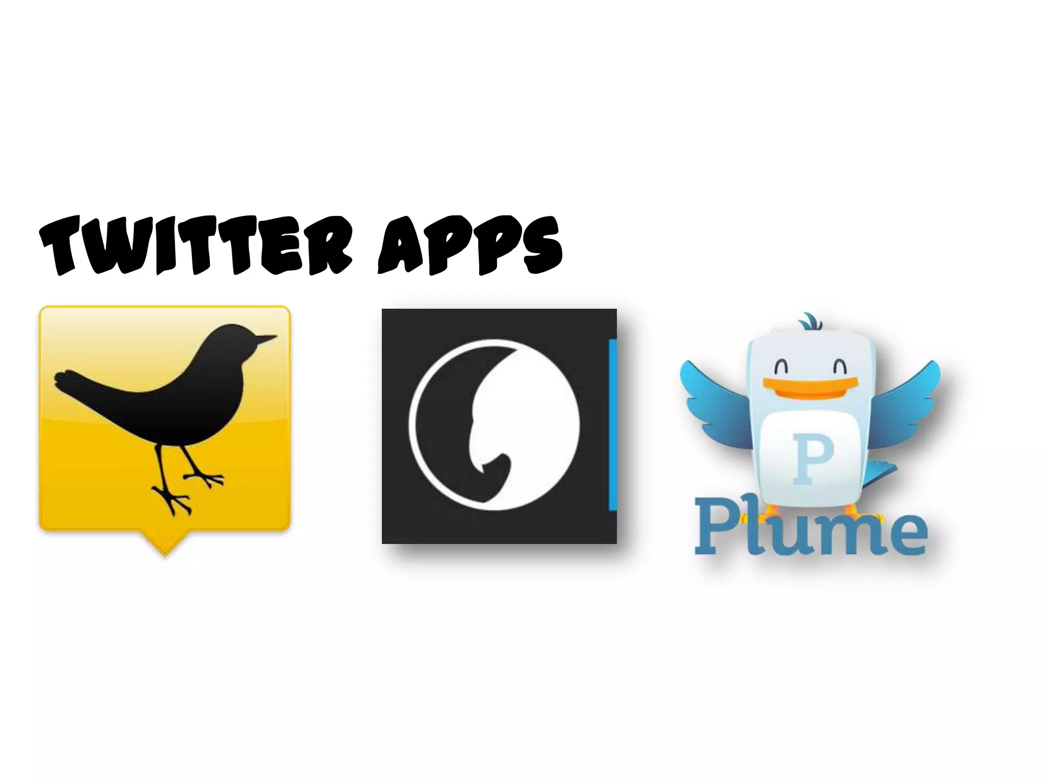 Twitter Apps