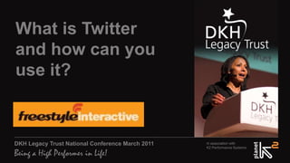 What is Twitterand how can you use it?