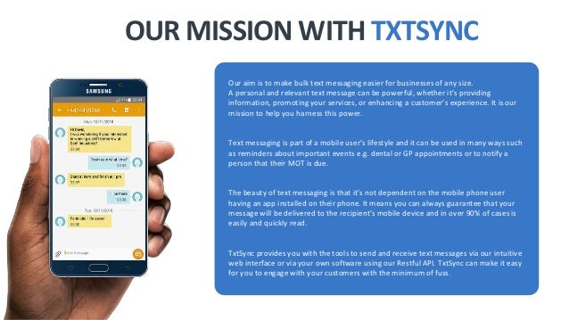 What Is Txtsync And Its Sms Capabilities