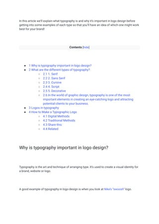 Typography Methods what is typography in logo.pdf