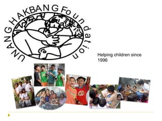 Helping children since 1996 