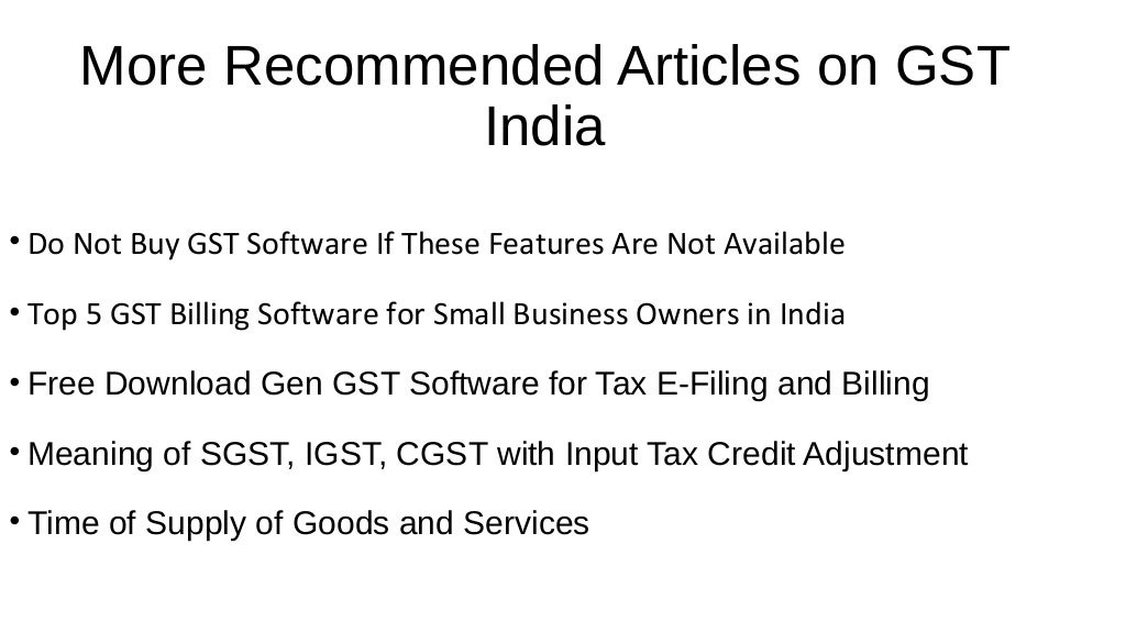 What Is Union Territory GST UTGST And Its Act 