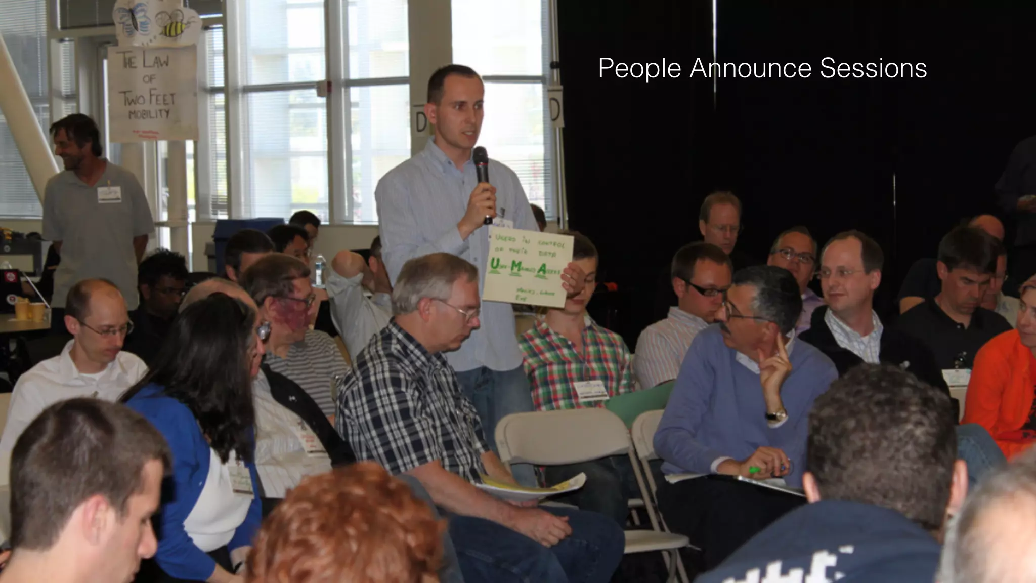 People Announce Sessions
 