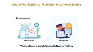 What Is Verification vs. Validation In Software Testing
 