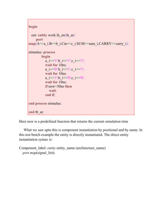 INTRODUCTION TO VHDL | PDF