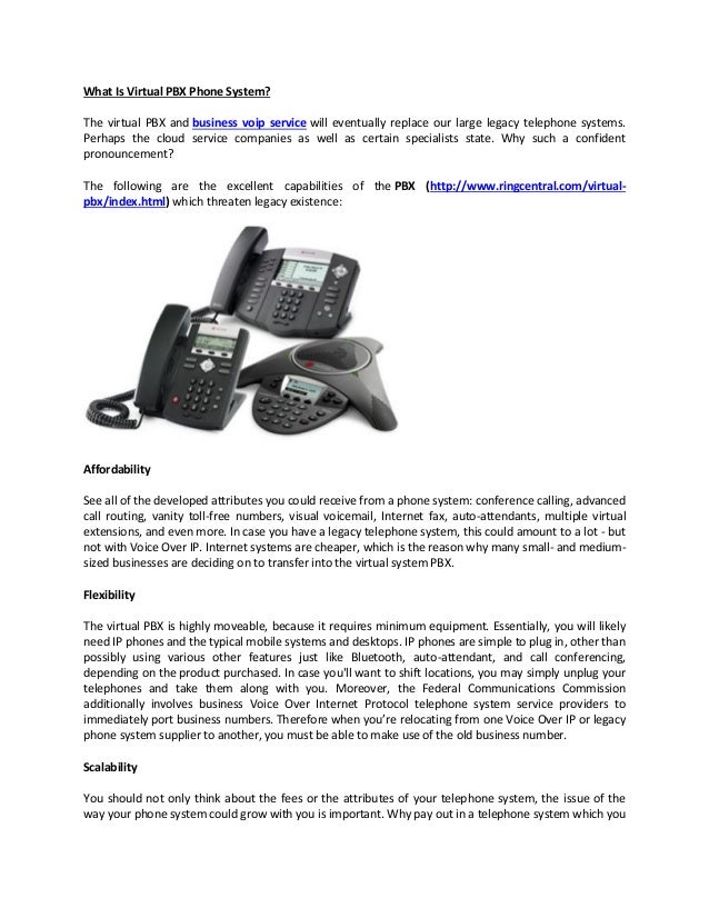 What Is Virtual PBX Phone System