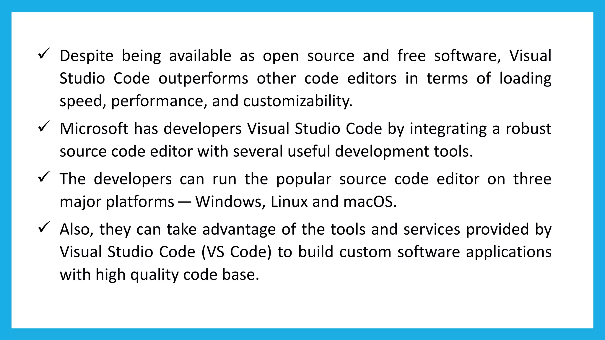 What is Visual Studio Code? | PDF | Programming Languages | Computing