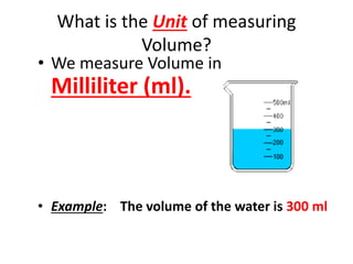 What is volume | PPTX