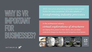 transforming industry processes
While interactive advertising campaigns have proven
fruitful for many companies, VR is als...