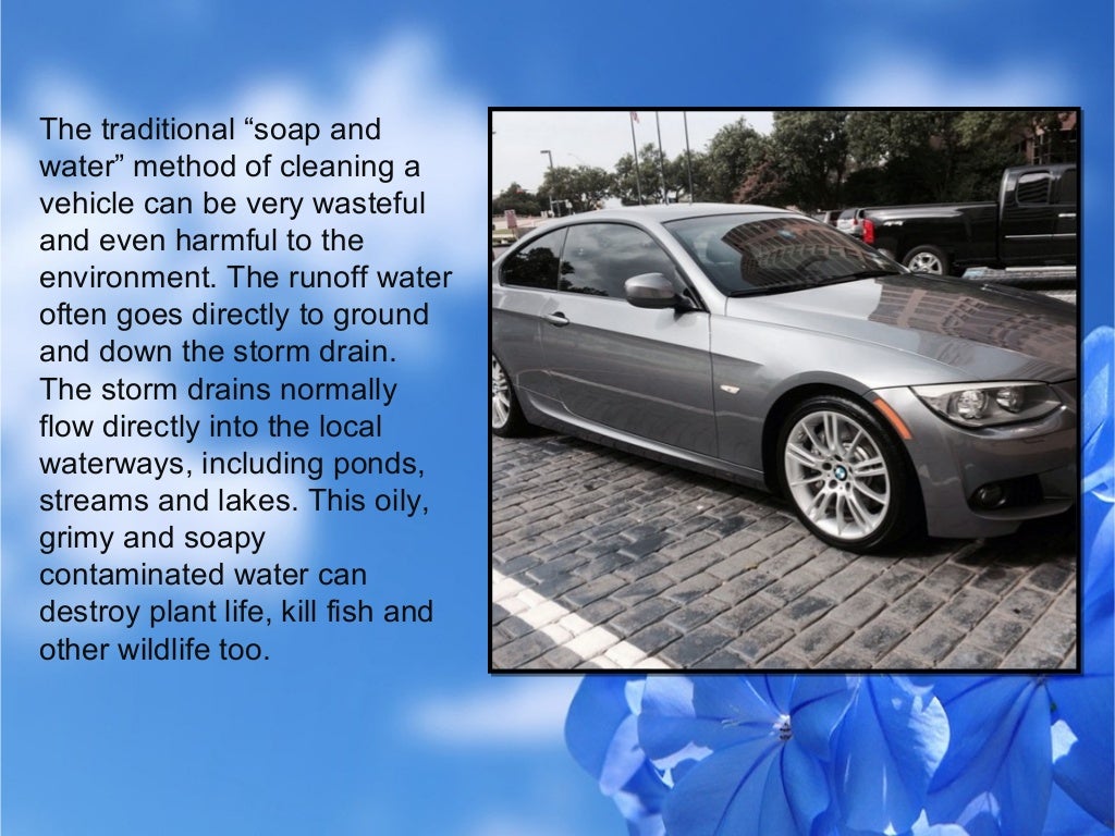 What is a Waterless Car Wash and Why Should you Use it?