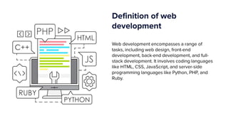 What is Web Development? | PPT