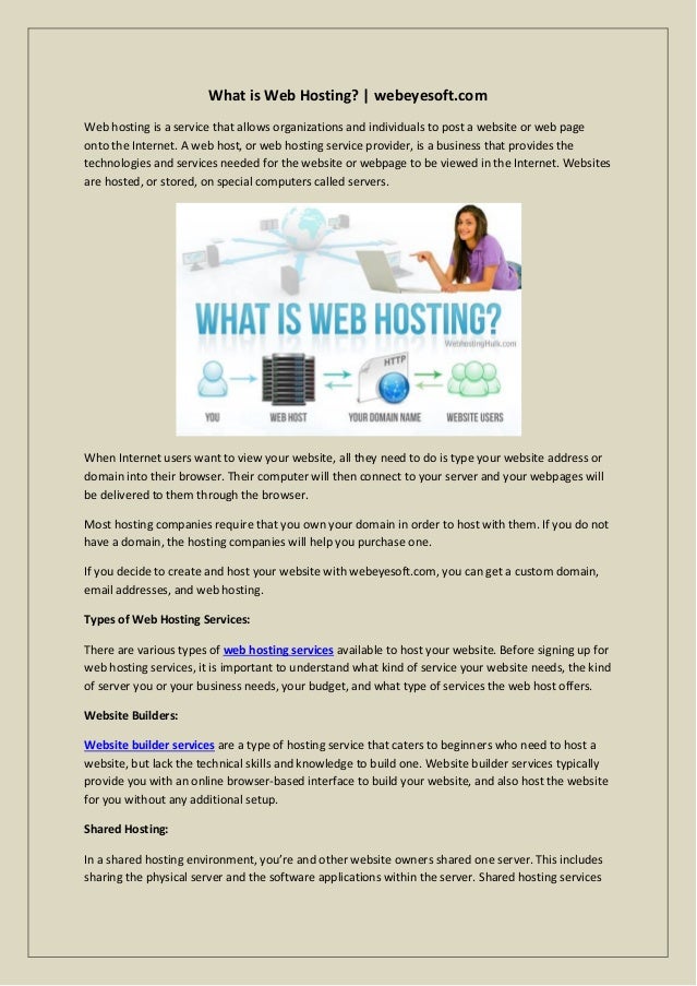 What Is Web Hosting Webeyesoft Com Images, Photos, Reviews