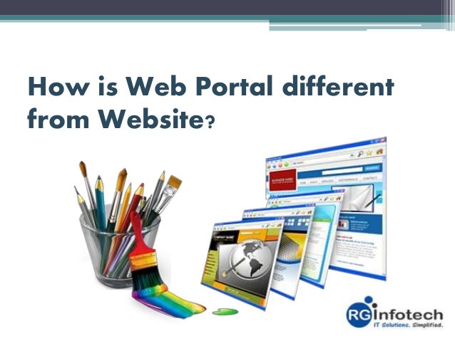 What is web portal