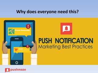 What is web push notifications? | PPTX