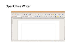 OpenOffice Writer
 