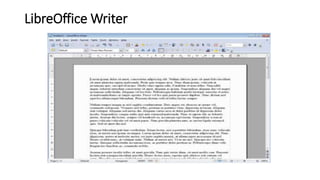 LibreOffice Writer
 