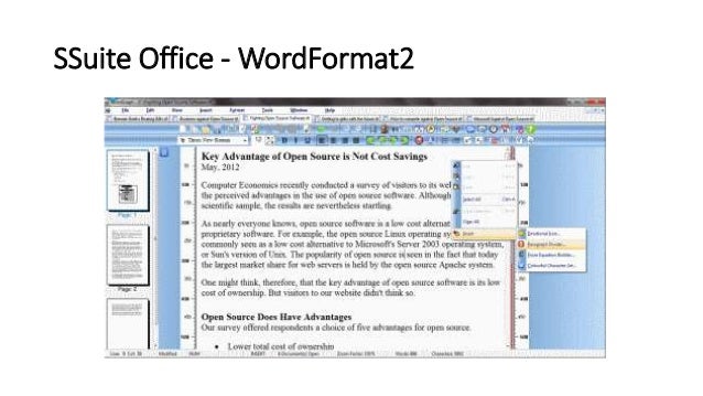 What is word processing software