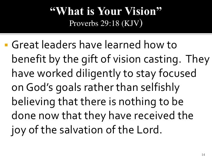 What is your vision