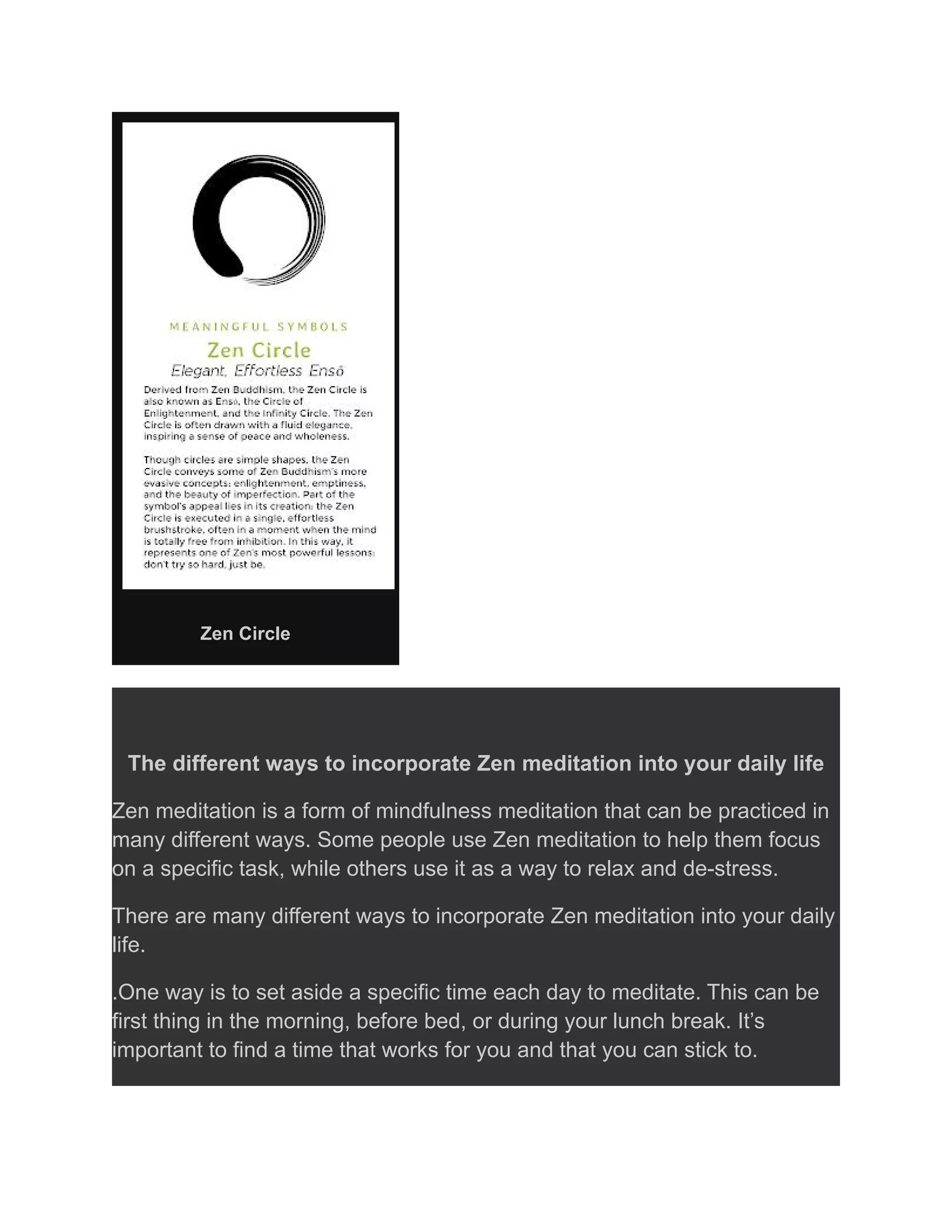 Zen Model.pdf What is Zen meditation.pdf