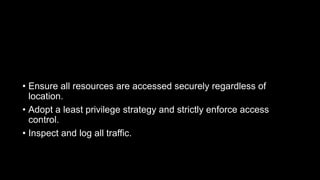 What is zero trust model (ztm)