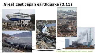 • x
Great East Japan earthquake (3.11)
https://www.jiji.com/jc/d4?p=lat216&d=d4_quake
 