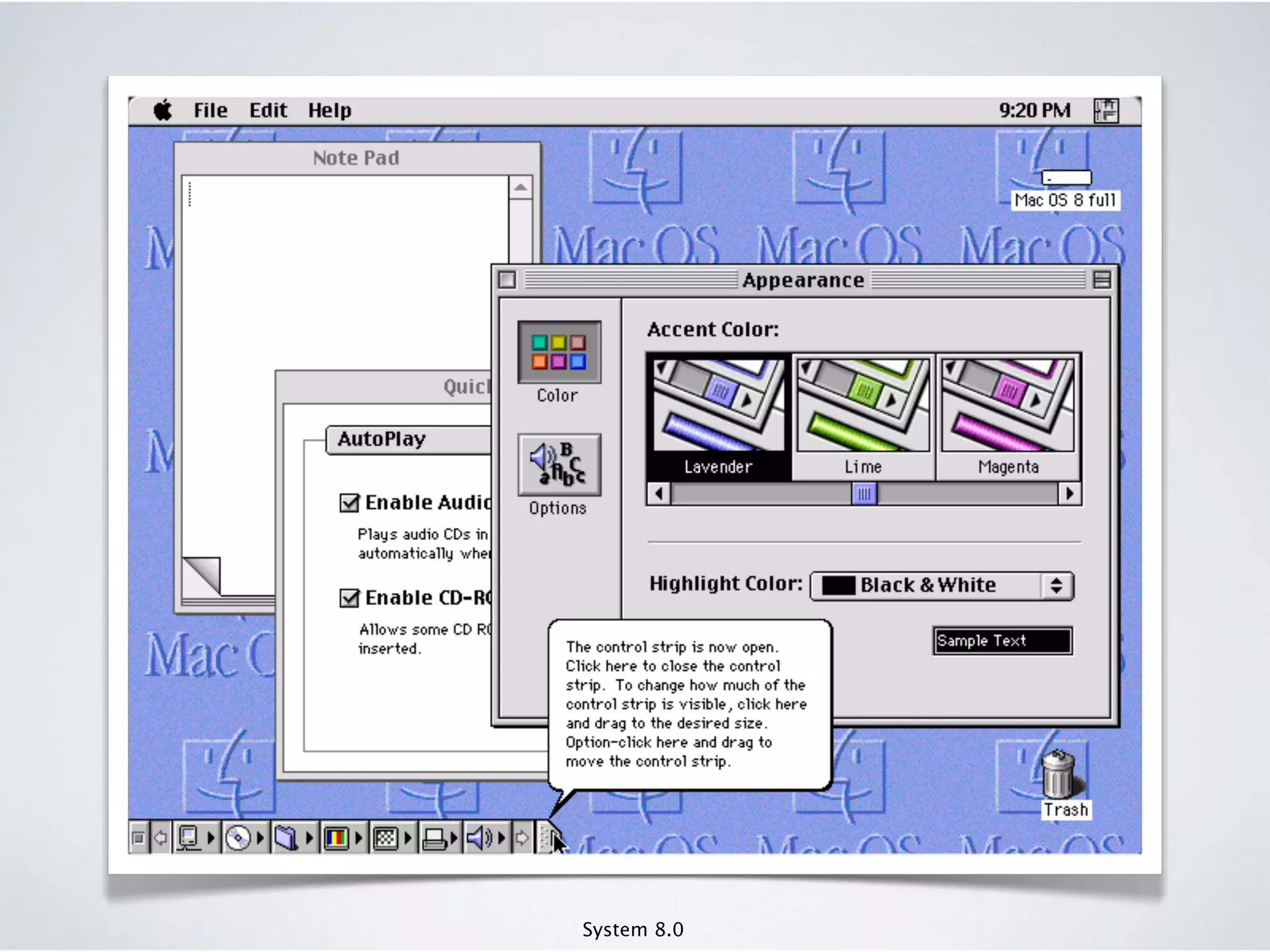 System 8.0
