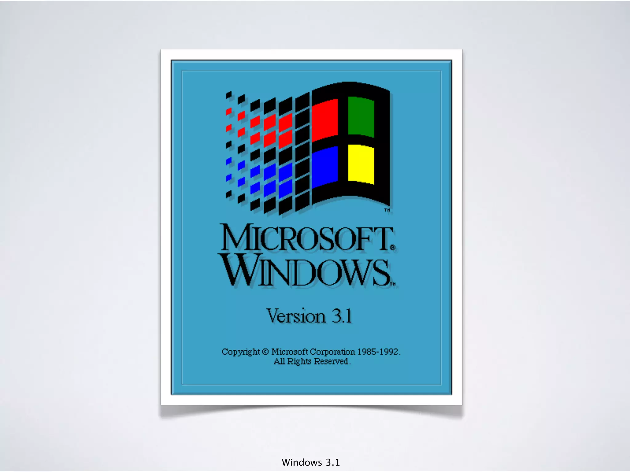 Windows 3.1