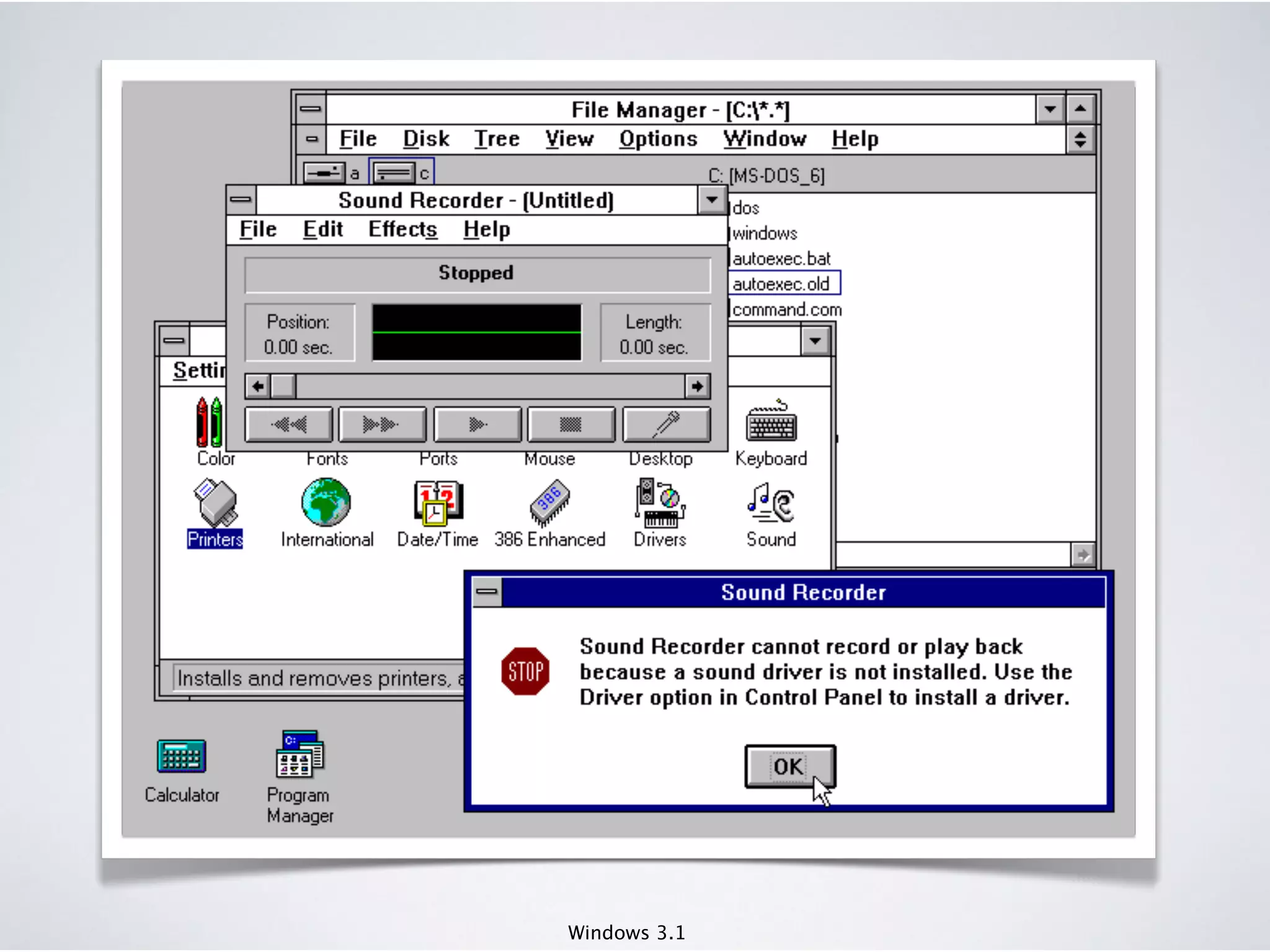 Windows 3.1