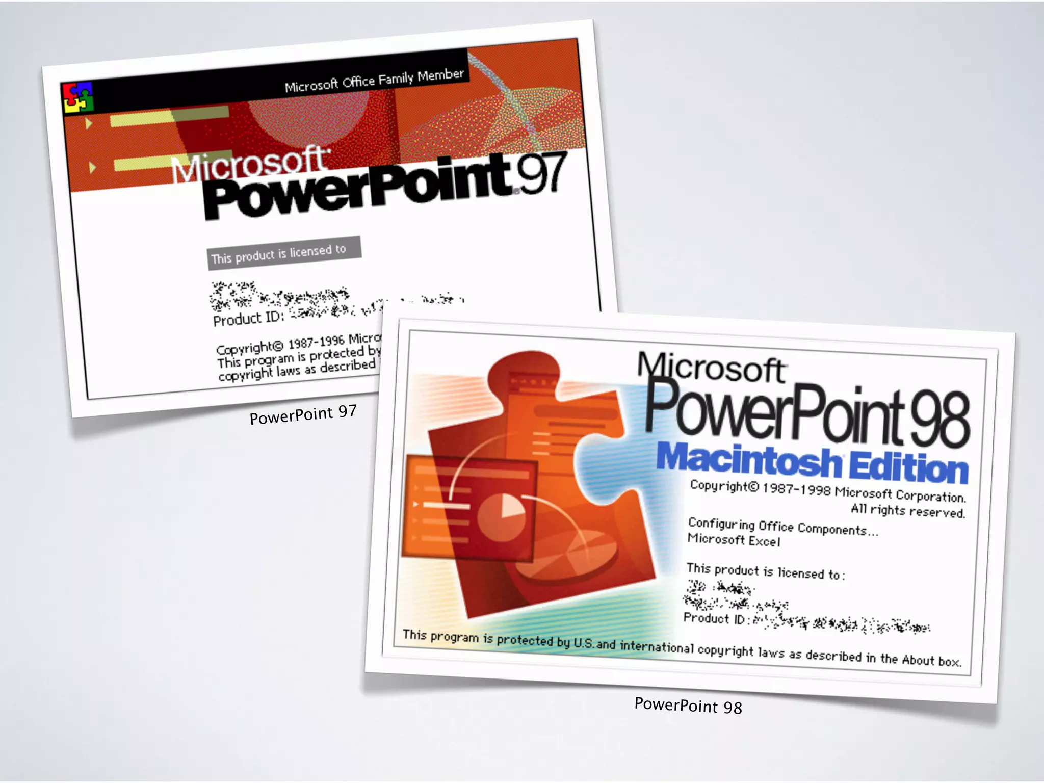 7
PowerPoint 9
PowerPoint 98